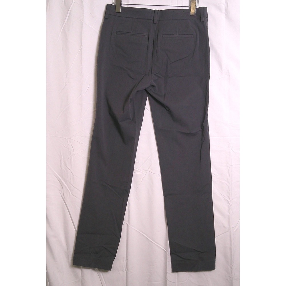 41 Hawthorn Pants Womens Size 8 Black Flat Front Stretch Career Casual - Picture 2 of 3